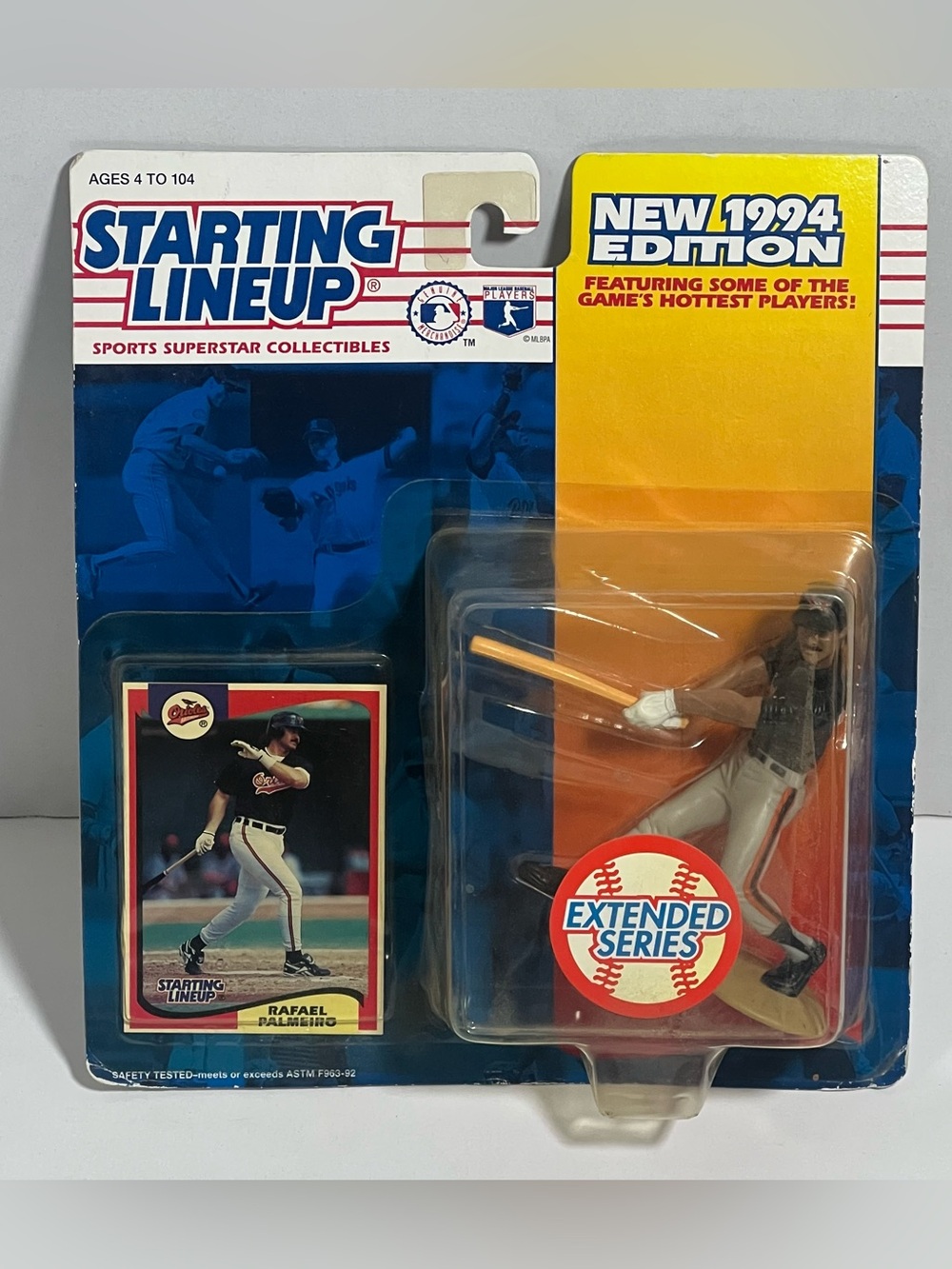 Starting Lineup Rafael Palmiero Baseball Figure - Vintage 1994